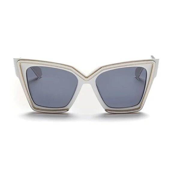 NEW VALENTINO SUNGLASSES WHITE WOMEN EYEWEAR VALENTINO